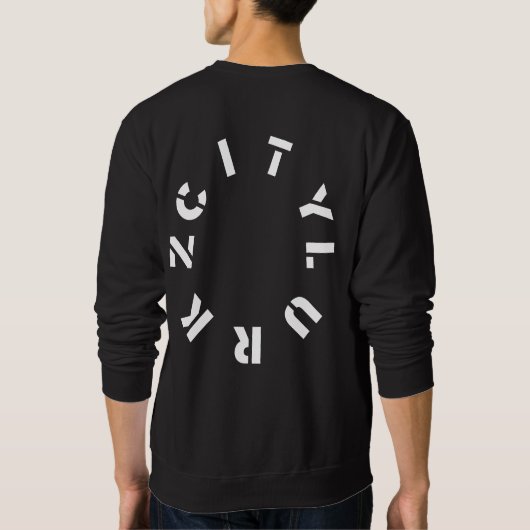 Live Life Mannen Trui (Achterkant)