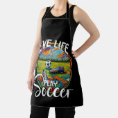 Live Life Speel Voetbal, Voetbal Team Stadium Schort (Insitu)