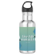 Live Life Vereenvoudigde Thermos/Waterfles