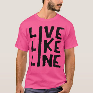 Live Line Volleybal Bold Chalk T-shirt