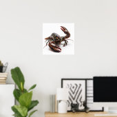 Live Lobster Poster (Thuiskantoor)