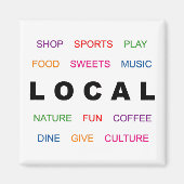 Live Local Magnet (Voorkant)