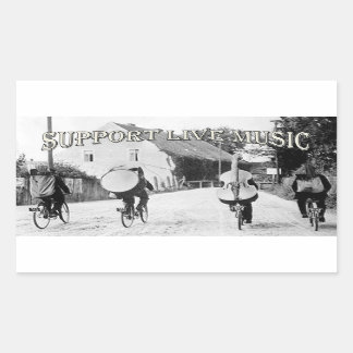 Live Local Music Sticker ondersteunen