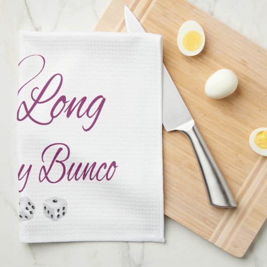 Live Long en Play Bunco Theedoek (Quarter Fold)