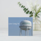 Live Long in Prosper (TX)-Briefkaart Briefkaart (Staand voorkant)