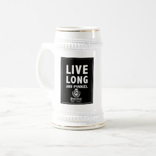 Live Long Stein Bierpul