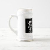 Live Long Stein Bierpul (Links)