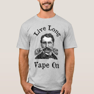 Live Long tape op T-shirt