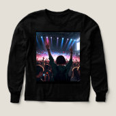 Live Loud: Bold Concert Vibes Graphic T-shirt voor (Voorkant)