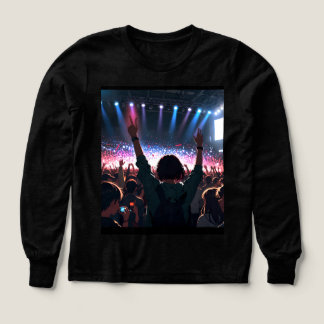 Live Loud: Bold Concert Vibes Graphic T-shirt voor