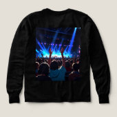 Live Loud: Bold Concert Vibes Graphic T-shirt voor (Achterkant)