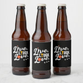 Live Lough Love Basketball Bier Etiket (Flessen)