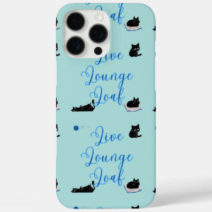 Live Lounge Loaf Katten iPhone 16 Pro Max Hoesje
