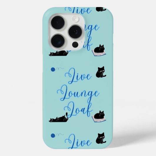 Live Lounge Loaf Katten Case-Mate iPhone Case (Achterkant)