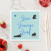 Live Lounge Loaf Katten Servet (Insitu)