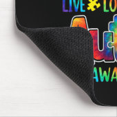 Live Love Acceptan Support Autism Awareness Suppor Muismat (Hoek)