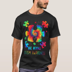 Live Love Accepteer Autism Awareness Tie Dye Autis T-shirt