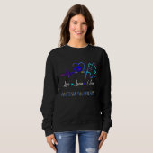 Live Love Accepteer Autisme Awareness Trui (Voorkant volledig)