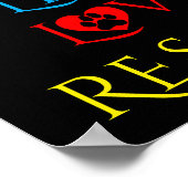 Live, Love and Rescue and Pet Adoption Poster (Hoek)