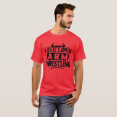 Live Love Arm Wrestling T-shirt (Voorkant volledig)