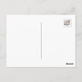 Live Love Bake Baker Life Quottes I Briefkaart (Achterkant)