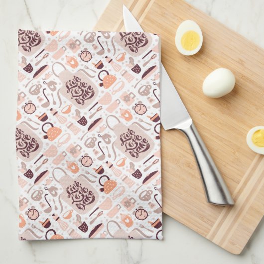 Live Love Bake Theedoek (Quarter Fold)