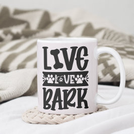 Live Love Bark Koffiemok