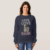 Live Love Bark Trui (Voorkant volledig)