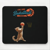 Live Love Basketball Forever Muismat (Voorkant)