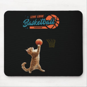 Live Love Basketball Forever Muismat