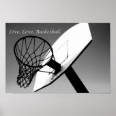Live.Love.Basketball Poster (Voorkant)