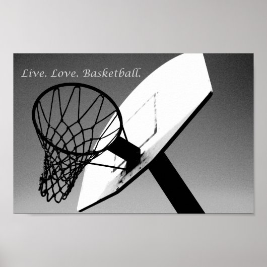 Live.Love.Basketball Poster (Voorkant)
