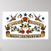 Live Love Biochemie Poster (Voorkant)