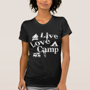 Live, Love, Camp T-shirt