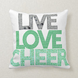 Live Love Cheer - Pillow Kussen