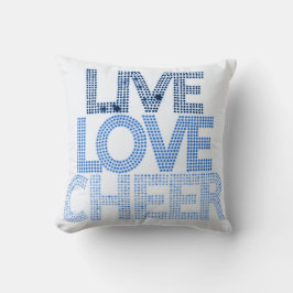 Live Love Cheer - Pillow Kussen
