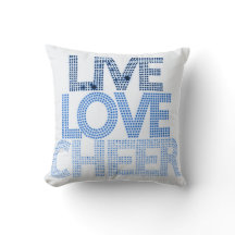 Live Love Cheer - Pillow