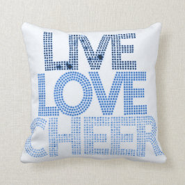 Live Love Cheer - Pillow Kussen
