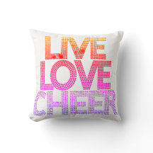 Live Love Cheer - Pillow