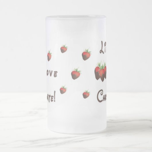 Live Love Chocolate Matglas Bierpul (Center)