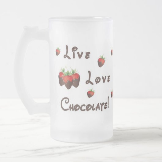 Live Love Chocolate Matglas Bierpul (Links)