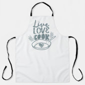 Live Love Cook Schort (Voorkant)