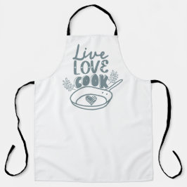 Live Love Cook Schort