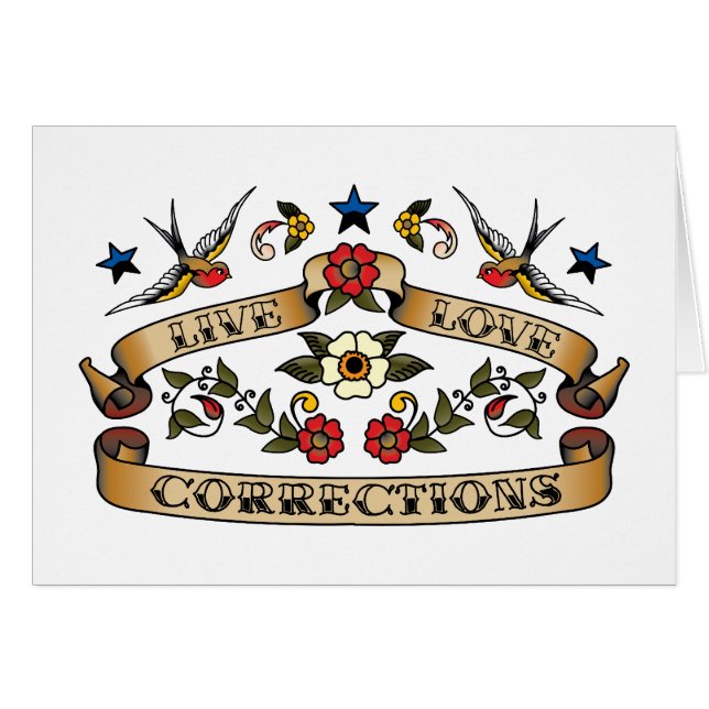 Live Love Corrections (Voorkant Horizontaal)