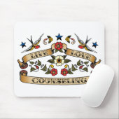 Live Love counseling Muismat (Met muis)