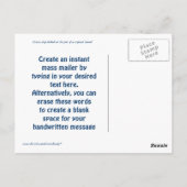 Live Love Cruise Briefkaart (Achterkant)