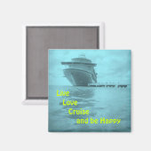 Live Love Cruise Magneet (Voorkant / Achterkant)