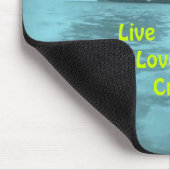 Live Love Cruise Mousepad Muismat (Hoek)