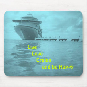 Live Love Cruise Mousepad Muismat