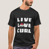 Live Love Curl T-shirt (Voorkant)